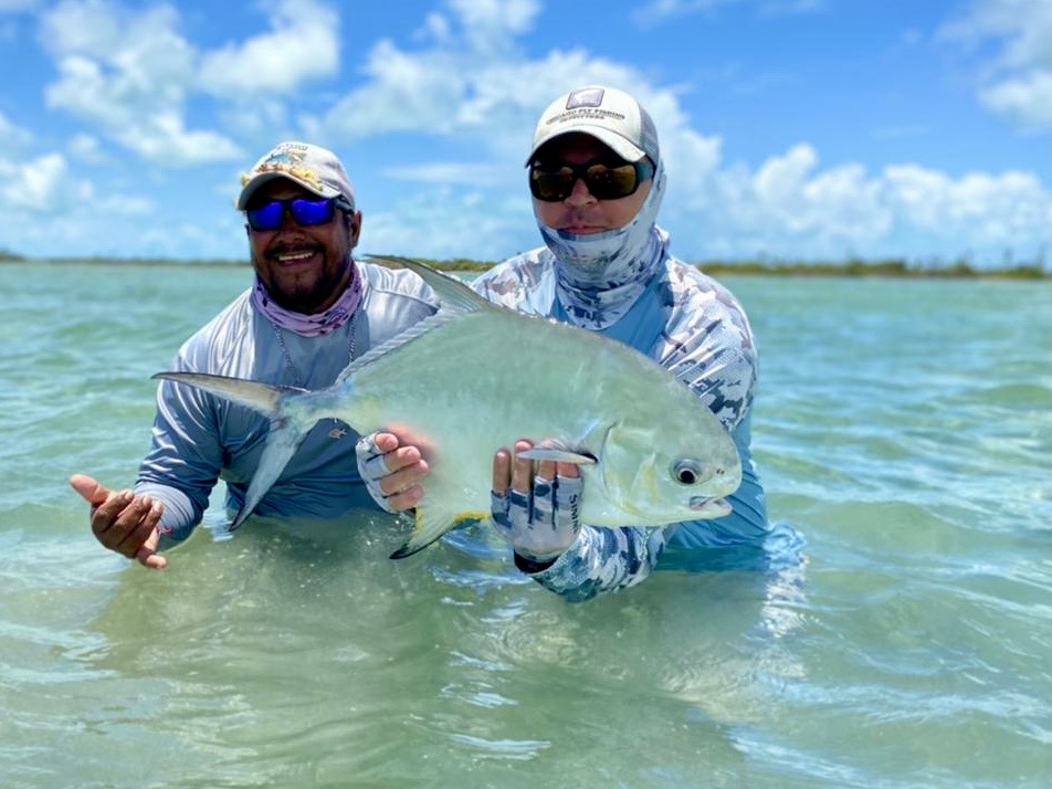 fly fishing xcalak permit